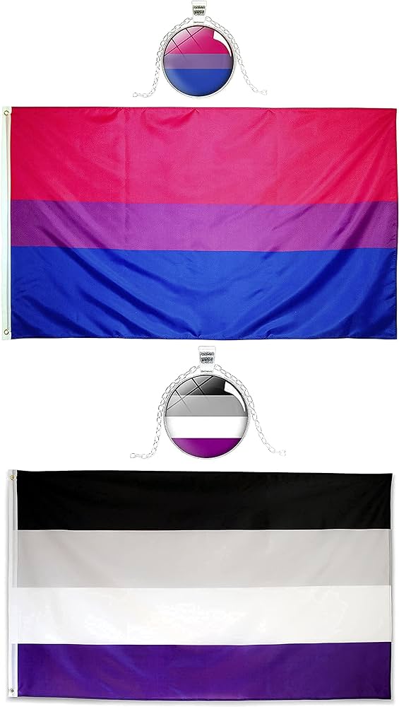 Bisexual asexual flag Bts watches porn