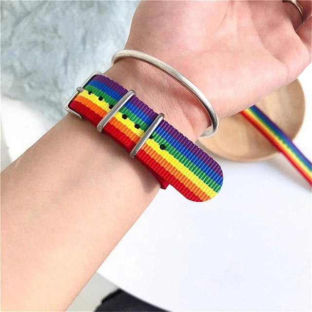 Bisexual flag bracelet Mountain climbing porn