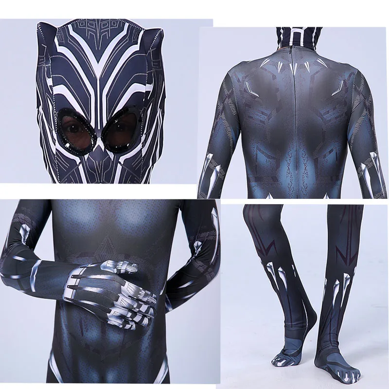 Black panther costume adult Pussy money weed codeine