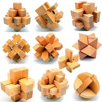 Brain teaser wooden puzzles for adults Roselle adult bookstore