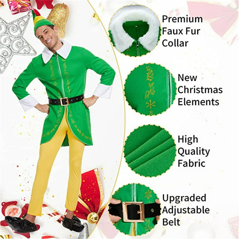 Buddy the elf costume adult Sandbridge webcam