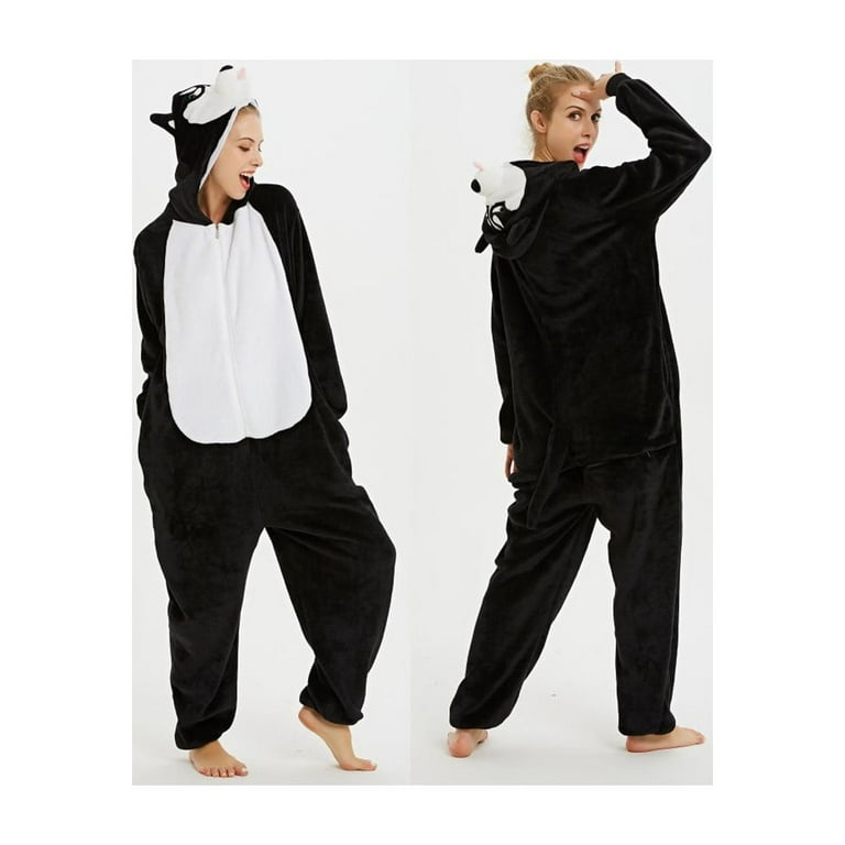 Bull onesie for adults Black anal angels