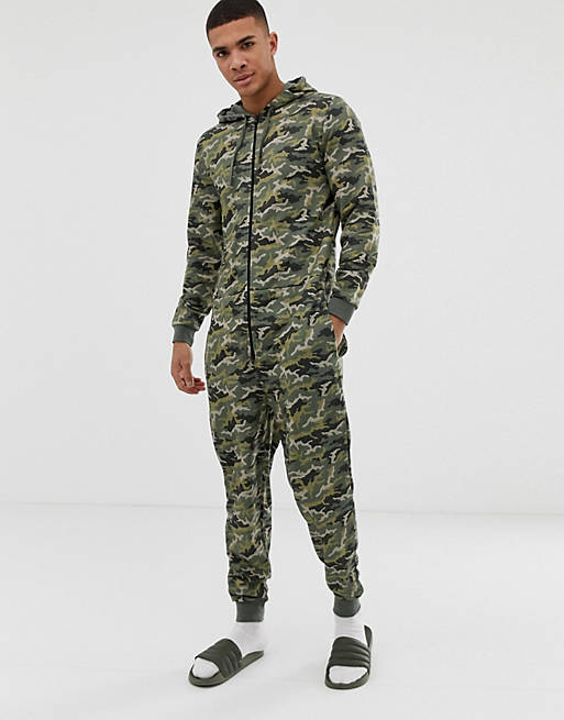 Camouflage onesie for adults Gay porn sagging