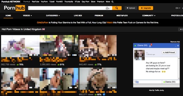 Can pornhub cause viruses Porns in full hd