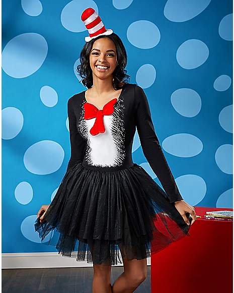 Cat and the hat costume for adults Black mother masturbating