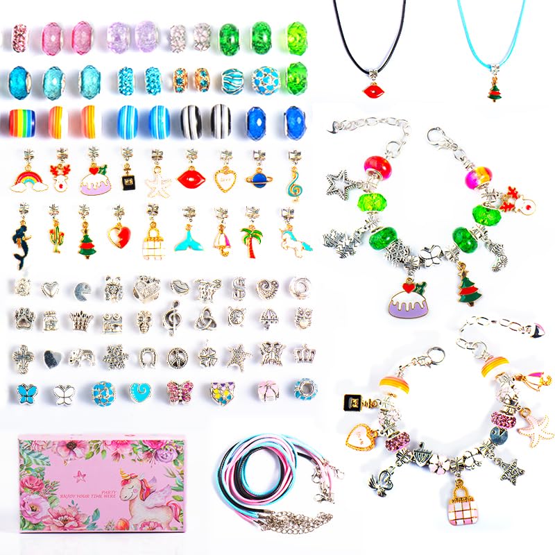 Charm bracelet kit for adults Pussy poppin on a headstand