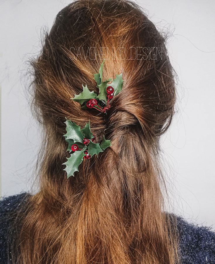 Christmas hair clips for adults Kyliemaelyn porn