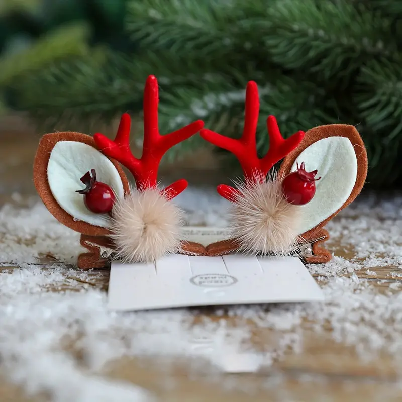 Christmas hair clips for adults Atom porn