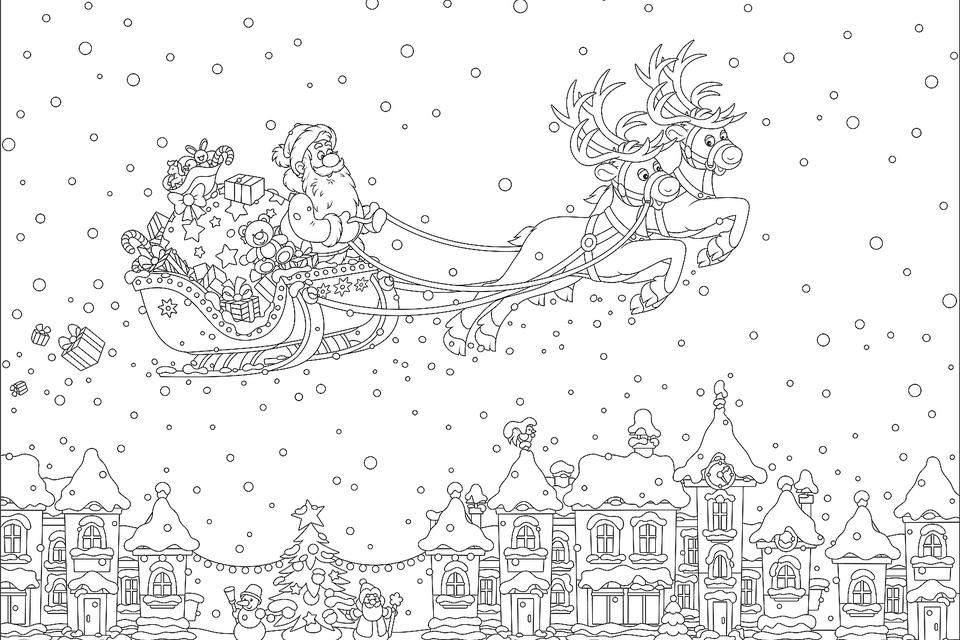 Christmas printable coloring pages for adults Toy tester porn game