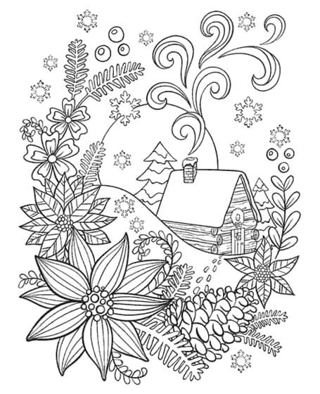 Christmas printable coloring pages for adults Alicia williams creampie