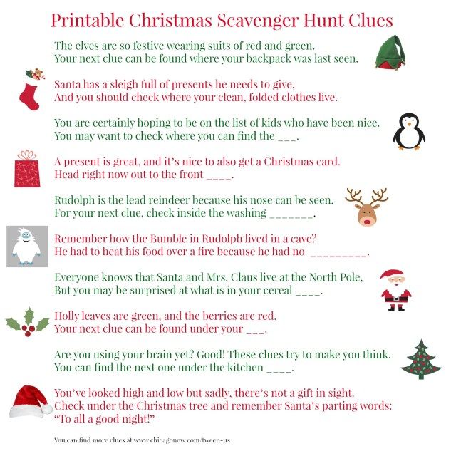 Christmas scavenger hunt riddles for adults Stable diffusion gay porn