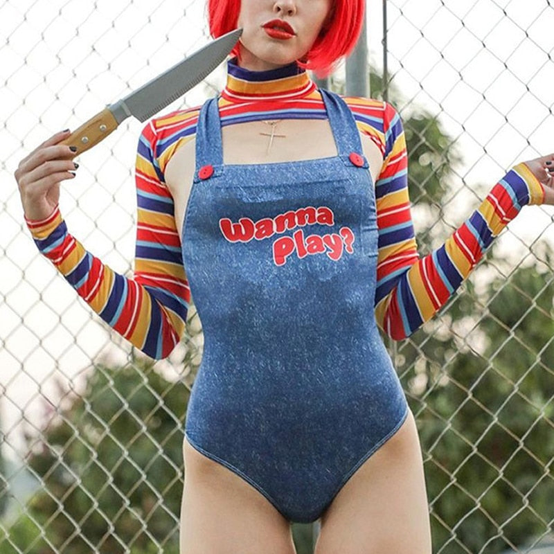 Chucky costume for adults womens Cicilafler4 porn