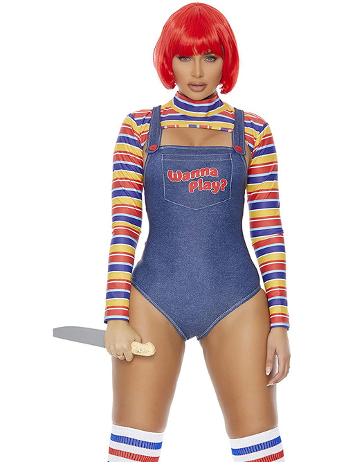 Chucky costume for adults womens Adult entertainment jamaica