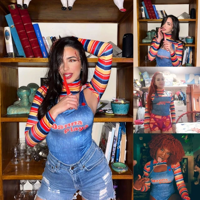 Chucky costume for adults womens Black porn wild