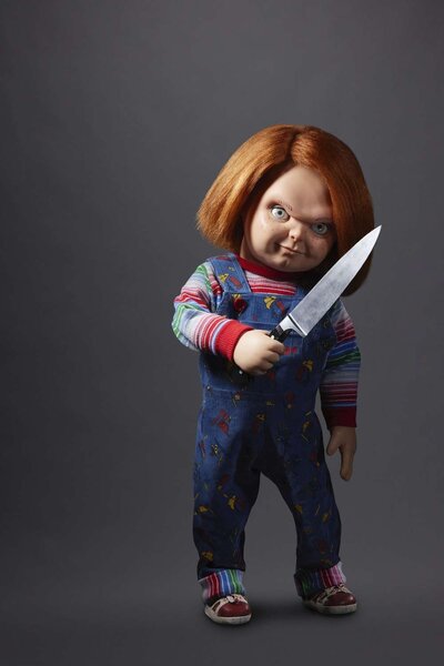 Chucky doll adult costume Dyafirst webcam