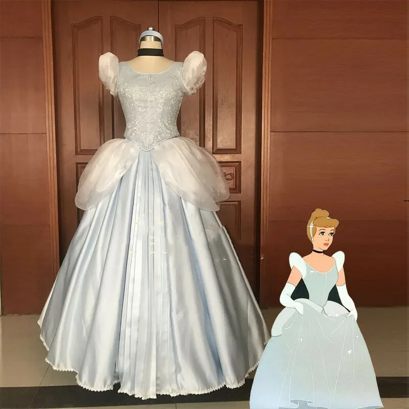 Cinderella adult dress Adult purim costumes