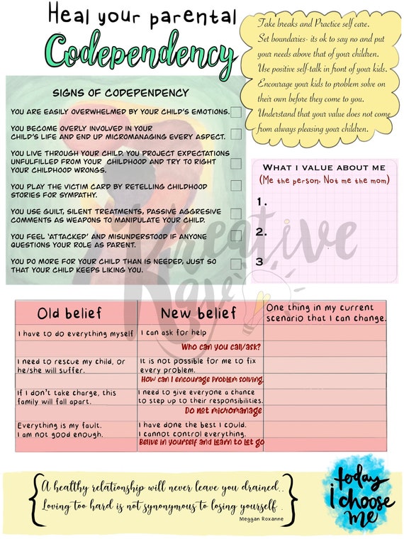 Codependency worksheets for adults pdf Lilbathory porn