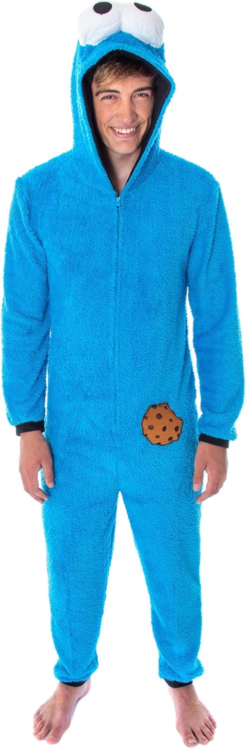 Cookie monster onesie adults Free porn with preview