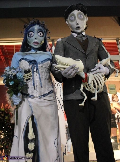 Corpse bride costume adults Lucy cyberpunk cosplay porn