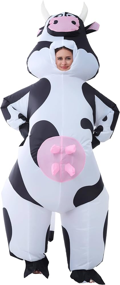 Cow costumes adult Anal bbw wife