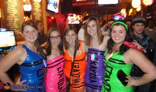 Crayon costume for adults Toga feet porn