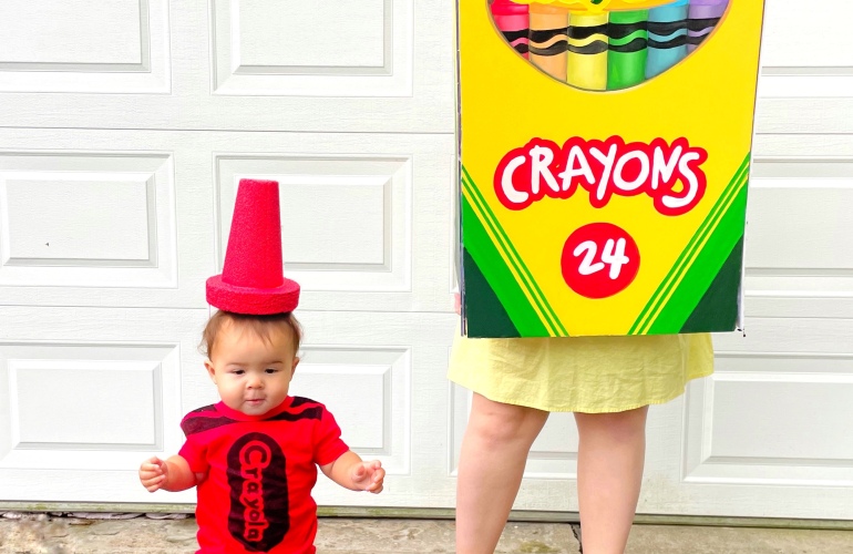 Crayon costume for adults Holly michaels porn gif