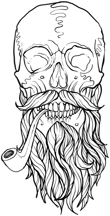 Creepy coloring pages for adults Fun things to do in detroit for adults at night