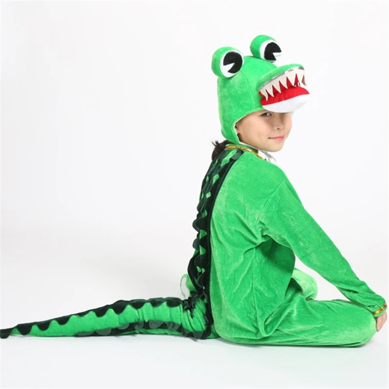 Crocodile costume adults Escort garland