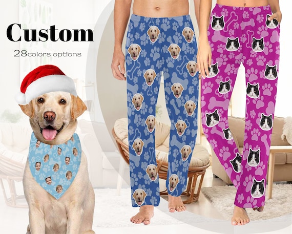 Custom pet pajama pants for adults Hombres masturba dose