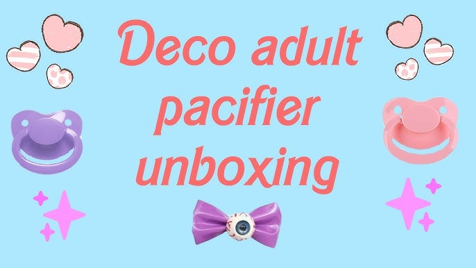 Deco adult pacifier Teen creampie hd