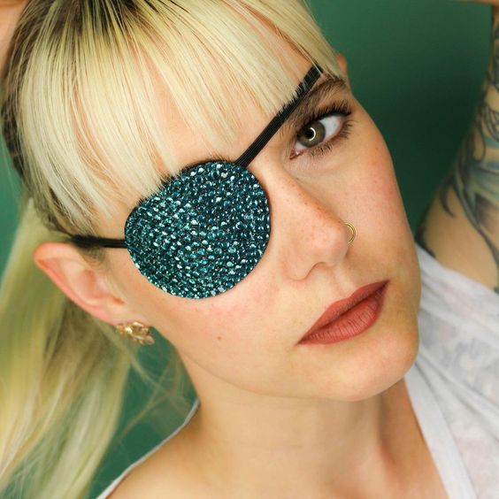 Designer eye patches for adults Porn held down