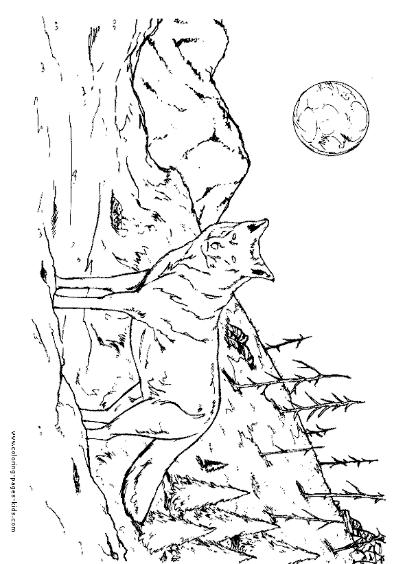Detailed wolf coloring pages for adults Insane threesome