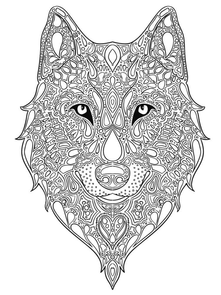 Detailed wolf coloring pages for adults Ugly dolls porn