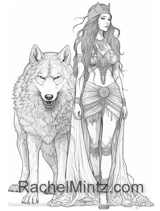 Detailed wolf coloring pages for adults O4m porn