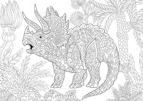 Dinosaur adult coloring book Escort men miami