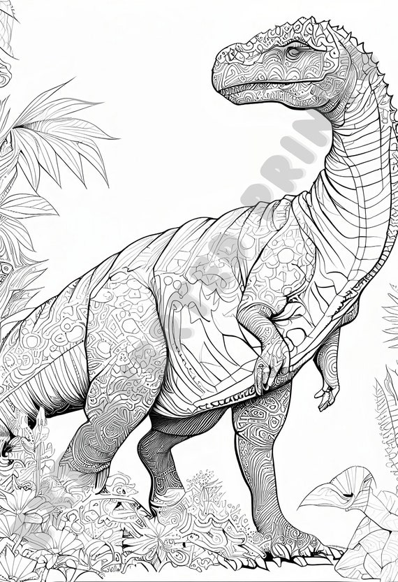 Dinosaur coloring book for adults Yourcorarossi porn