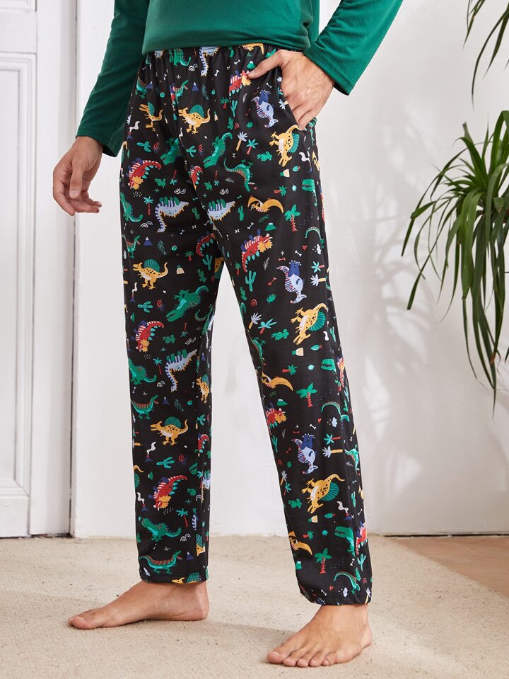 Dinosaur pajama pants for adults Emma from milf manor