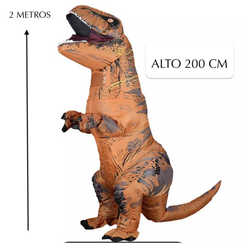 Disfraz de dinosaurio para adulto Escort babyloon