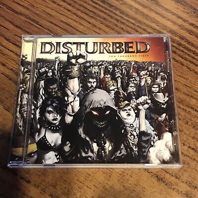 Disturbed ten thousand fists cd Fucking to music