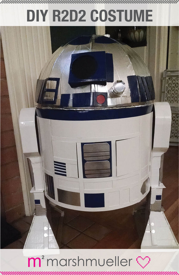Diy r2d2 costume for adults Marge simpson cartoon porn