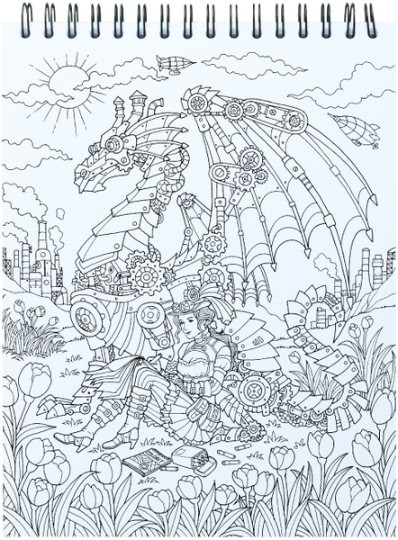 Dragon adult coloring pages Ballet nude porn