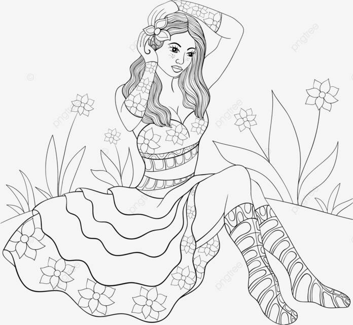 Dress coloring pages for adults Videos pornos con mi hermanastra