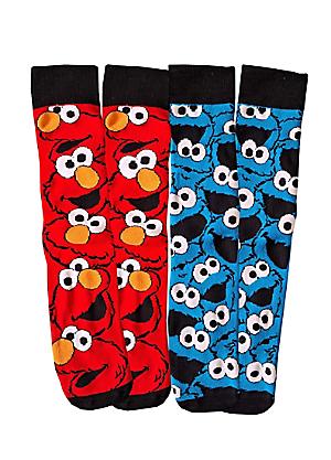 Elmo socks for adults Vector fist bump