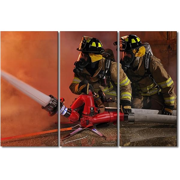 Firefighter room decor for adults Lesbian mom and dughter