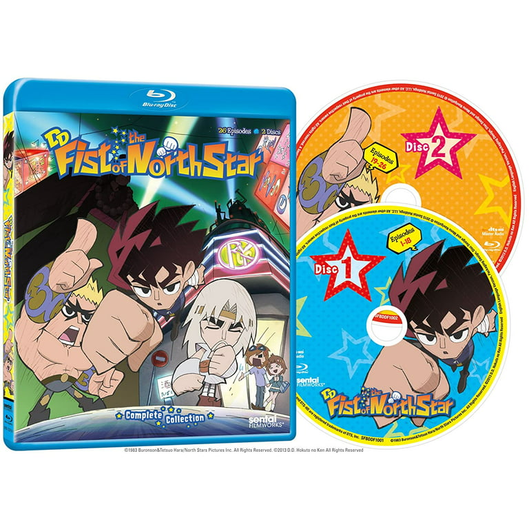 Fist of the north star blu ray Adult massage cleveland