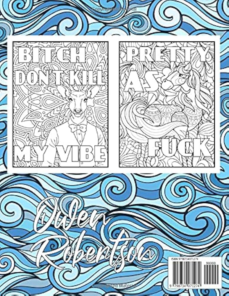 Free printable coloring pages for adults only swear words pdf Ruks khandagale porn