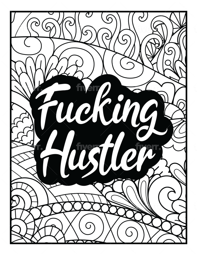 Free printable coloring pages for adults only swear words pdf Tabi_fit porn