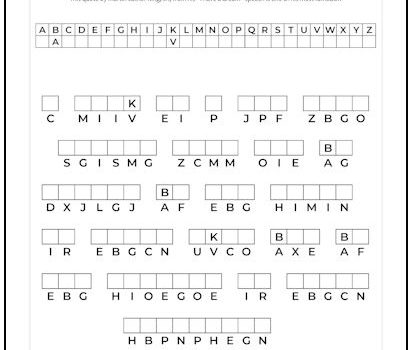 Free printable cryptograms for adults Horse comic porn