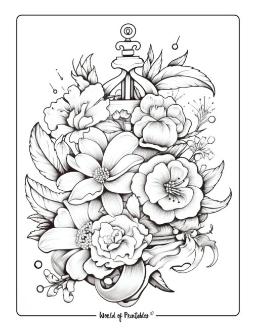 Free printable tattoo coloring pages for adults only Masturbating with peanut butter