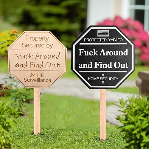 Fuck around and find out yard sign Transsexual escorts westchester ny